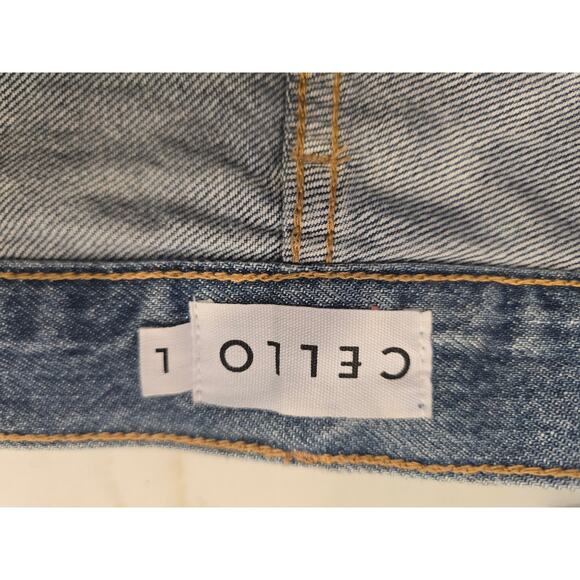 Cello Light Denim Wash Skirt Size Large Preloved - Picture 8 of 10